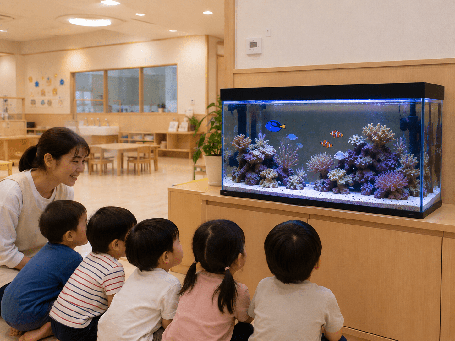 大分県保育園水槽